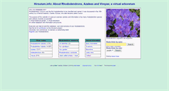 Desktop Screenshot of hirsutum.info